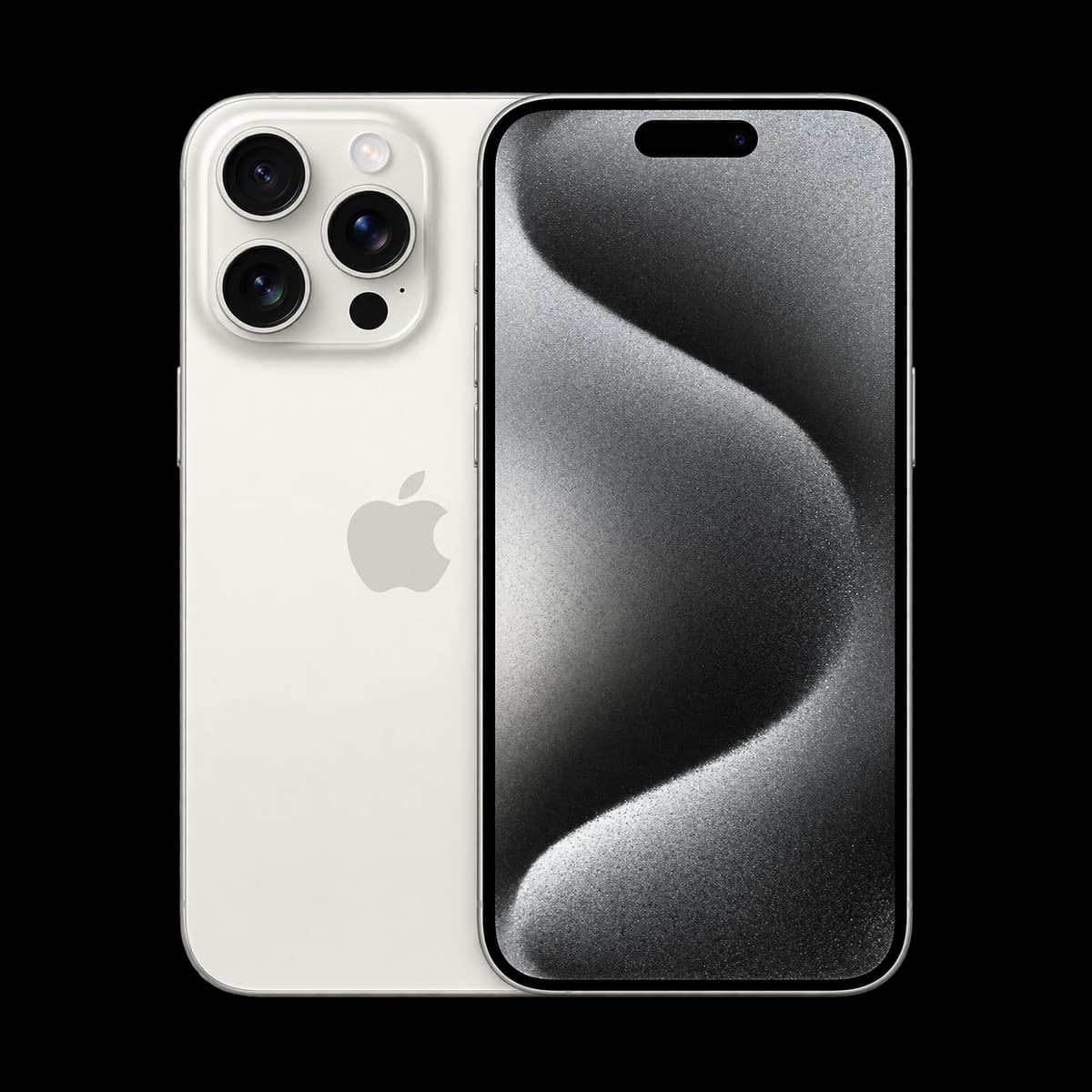 iPhone 15 Pro Max Beyaz görünümü